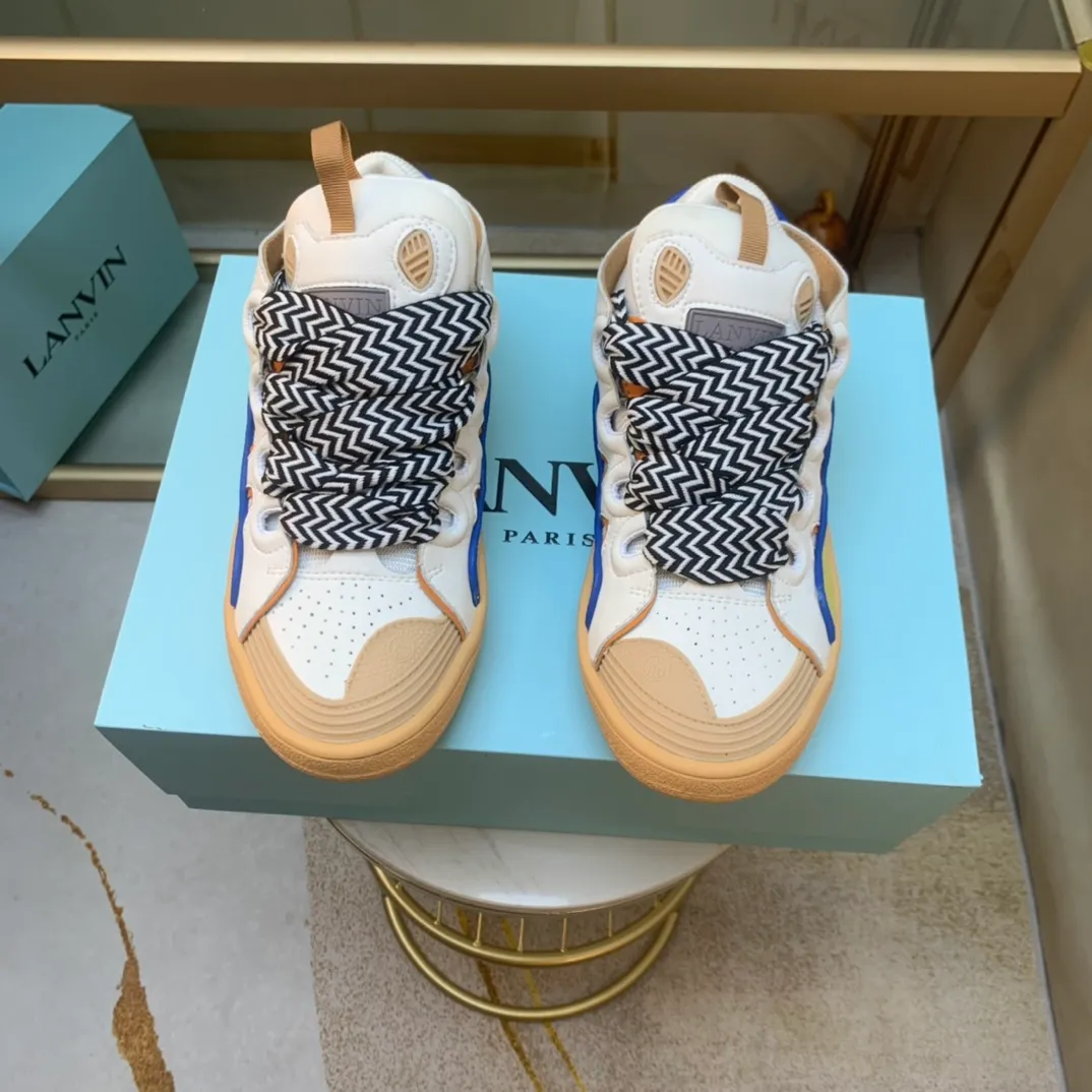 💰560. Lanvin LANVIN. 22 colors: nubuck fabric, breathable mesh, cowhide feet! Same style for men and women: sizes 35-46!